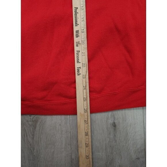 Vintage‎ Nebraska Cornhuskers Sweatshirt Red Mens XL - Picture 4 of 6